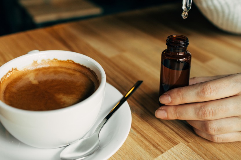 Flying with CBD oil - Adding to coffee